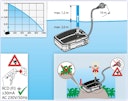 Vorschaubild Heissner SMARTLINE Unterwasserfilter-Set mit Wasserspielpumpe - 1000L/h - 9W UVC (FA1000UV-00)